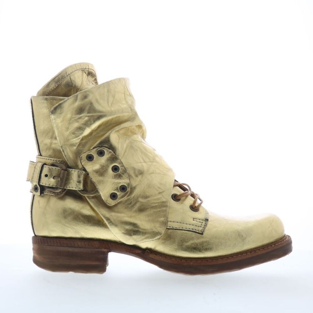 A.S. 98 Womens Snider Gold Boots (NWT)